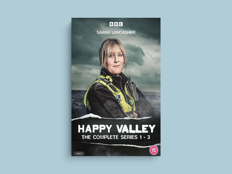 Happy Valley Canvas Print Featuring Sarah Lancashire | TV Show Fan Art Design