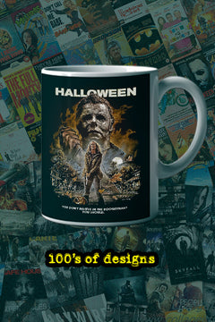 Horror Halloween 11oz Mug | Scary Movie Lover Gift | Spooky Season Coffee Cup