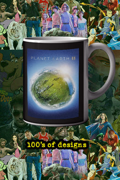 Planet Earth II 11oz Mug | TV Show Poster Design | David Attenborough