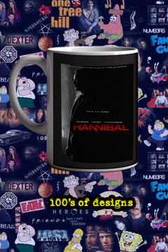 Hannibal 11oz Mug featuring Mads Mikkelsen | TV Show Gift | Hannibal Design Mug