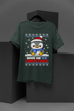 UGLY Penguin, Have an Ice Christmas | Christmas Ugly Design | Penguin Era | Holiday Shirt