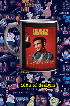 I'm Alan Partridge 11oz Mug Steve Coogan TV Show Design | Comedy Series Commemorative CupGift Producticipate Vintage Retro Classic AlanPartridge Fan