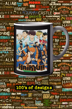 Haikyuu!! 11oz Mug - Karasuno Volleyball Team | Anime Design | Best Gift for Fans