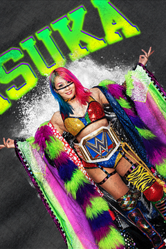 Asuka WWE Superstar Legacy Tee | Empress of Tomorrow | WWE Pro Wrestling Champion | NXT Women