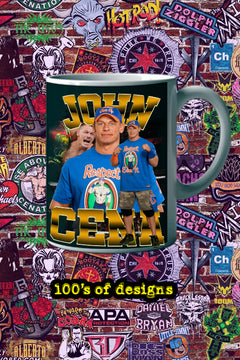 John Cena 11oz Mug | Pro Wrestling | John Cena Design | Collector's Item