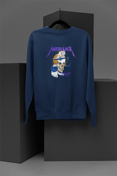 Metallica Damaged Justice | Vintage Rock Band Sweatshirt | Metallica Tribute Apparel | Retro Metallica Merch | 80s Rock Fashion | Thrash Metal Style | Iconic Metallica Era | Metallica Fan Gift | Unofficial Metallica Design |