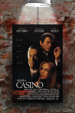 Casino Classic: Robert De Niro Gloss Poster | Film Memorabilia | Casino Movie Art | Vintage Hollywood Poster