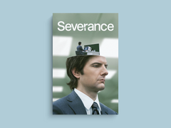 Severance Canvas Print | Adam Scott | TV Show | Unique Design