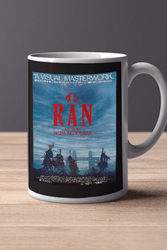 Ran 11oz Mug | Film Memorabilia | Ran Design | Vintage Movie Poster | Toshiro Mifune