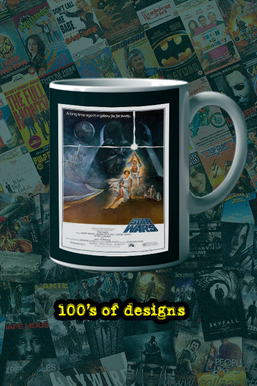 Star Wars A New Hope 11oz Mug | Film Memorabilia Star Wars A New Hope Poster | Luke Skywalker Mug