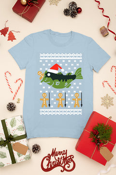 KIDS UGLY Festive Fishy Feast Christmas Fish | Kids Christmas Ugly Design | Ginger
