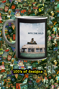 Into the Wild 11oz Mug - Emile Hirsch | Film Memorabilia | Movie Poster Design