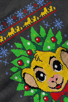 KIDS UGLY | Simba's Christmas Chaos | Lion King Kid's Ugly Sweater