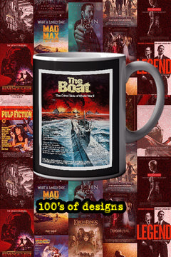 The Boat 11oz Mug Featuring Lead Actor's Name | Film Memorabilia | Unique Design