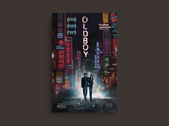 Oldboy Canvas Print | Film Poster Art | Choi Min-sik | Classic Korean Movie | Movie Memorabilia | Cult Film Print