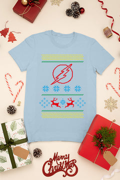 KIDS UGLY: Flashing Through Christmas | DC The Flash Logo | Kids Christmas Ugly