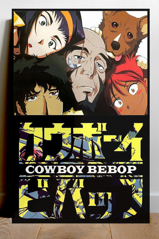 Cowboy Bebop Spike Spiegel Premium Gloss Poster | Anime Art Print | Retro TV Show Decor | Cowboy Bebop Fan Gift