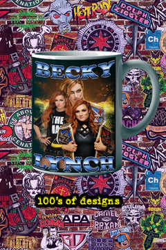 BECKY LYNCH 11oz Mug | Pro Wrestling Champion | Unique BECKY LYNCH Image