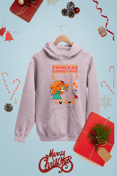 KIDS UGLY Princess Christmas Hoodie | Kids Christmas Ugly Design | Disney Princess | Vintage