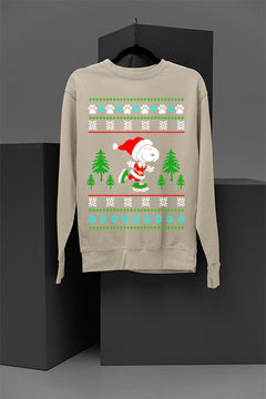 UGLY Vintage Snoopy Christmas Sweatshirt | Retro Peanuts Holiday Pullover | Classic Snoopy Era