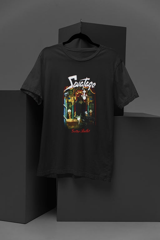 Savatage Gutter Ballet | 80s Rock Band Tee | Vintage Metal Shirt | Prog Metal Merch | Retro Concert Apparel | Iconic Stage Outfit