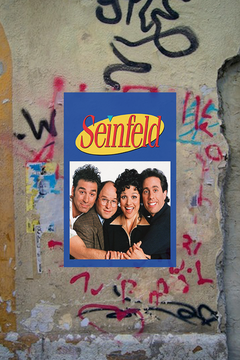 Seinfeld Jason Alexander Kramer Michael Richards Gloss Poster | TV Show Memorabilia Wall Art Print | Festivus Gift Idea for Fans