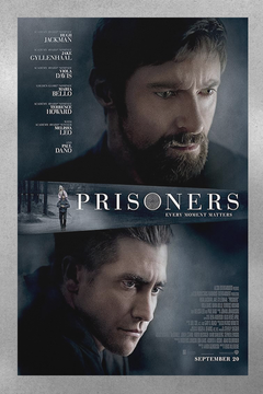 Prisoners Jake Gyllenhaal Premium Gloss Poster | Thriller Movie Decor | Hugh Jackman Art Print