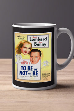 To Be or Not to Be 11oz Mug | Film Memorabilia | To Be or Not to Be Design | Lead Actor's Name