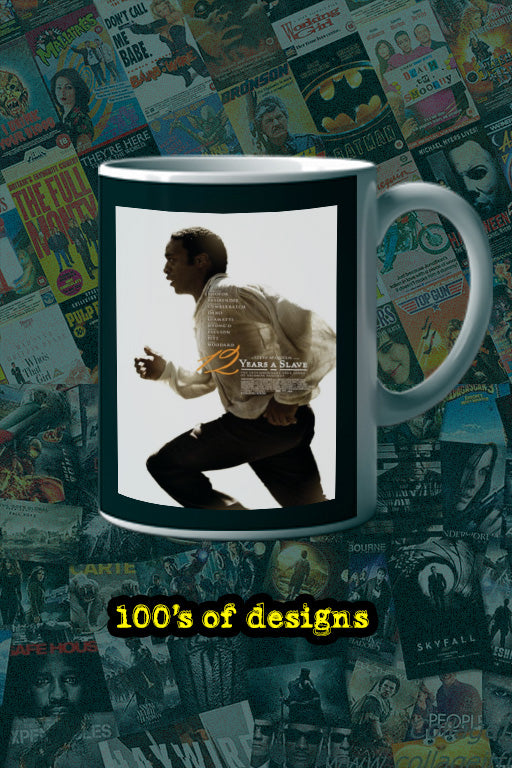 12 Years a Slave 11oz Mug | Film Memorabilia | Historical Drama | Collector's Item | Lead Actor - Chiwetel Ejiofor