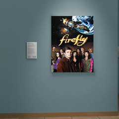 Firefly Canvas Print | TV Show Poster | Firefly Design | Nathan Fillion Art