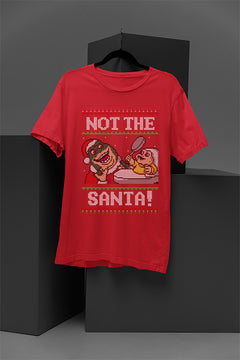 UGLY Blast from the Past: Earl and Baby Sinclair Christmas T-shirt | Dinosaurs Sitcom |