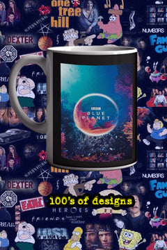 The Blue Planet 11oz Mug Featuring David Attenborough | TV Show Design