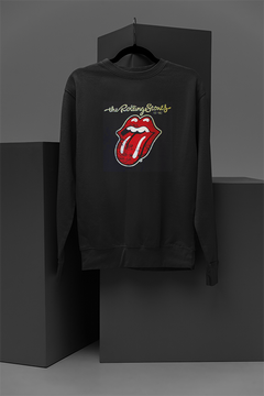 Rolling Stones Logo | Band Sweatshirt | Vintage Rock | Retro Style | Iconic Logo | 1960s Fashion | Music Inspired | Cool & Trendy | Classic Rock Vibes | Unique Design | Unisex Sweatshirt