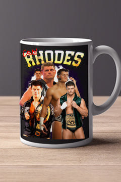 CODY RHODES 11oz Mug | Pro Wrestling | Wrestling Champion Image