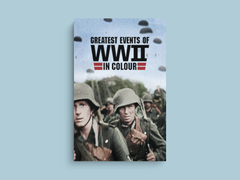 Greatest Events of WWII in Colour Canvas Print | Historical TV Show Design | World War II | Military Decor | [Lead Actor's Name]