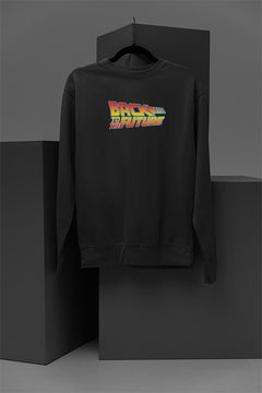 Back To The Future Vintage-Inspired Sweatshirt | Retro 80s Style | Marty McFly