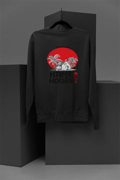 Kame House Graphic Sweatshirt | Anime Inspired Sweater | Goku Fans Gift | Dragon Ball