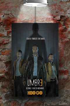 Umbre Gloss Poster – Vlad/Costel Design | TV Show Fan Art Print | Dark Drama Series Merchandise | Premium Quality Home Decor | Unique Handmade Gifts