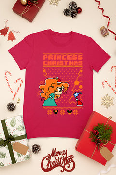 KIDS UGLY Christmas Princess | Festive Kids Ugly Sweater Design | Vintage Holiday Cheer