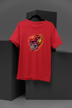 "Speedster Skull Tee | The Flash Inspired Graphic Shirt | DC Comics Fan Apparel | Superhero Skeleton Top"