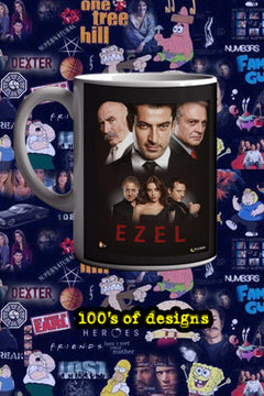 Ezel 11oz Mug | Turkish TV Show Ezel Mug Design | Cansu Dere | Trendy Ezel Merchandise | Ezel Fans Gift Mug