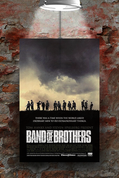 Band of Brothers Tom Hanks | Premium Gloss Poster | TV Show Poster Design