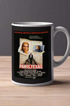 Paris, Texas 11oz Mug | Film Memorabilia | Paris, Texas Design | Harry Dean Stanton