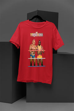 Wrestelamania 1 WWE T-shirt | Retro Wrestling Champion Apparel | 1980s