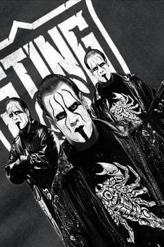 STING WWE T-Shirt | Iconic WCW Wrestler | The Franchise of the Raft
