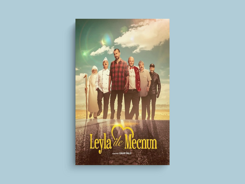 Leyla ile Mecnun Canvas Print | TV Show Design | Ali Atay Art Print