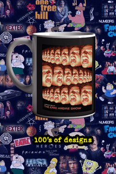 The Eric Andre Show 11oz Mug featuring the poster design | TV Show collectible gift for fans - Eric Andre