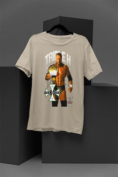 TRIPLE H WWE Attitude Era Superstar T-Shirt | Vintage Wrestling Legend Tee | Retro Champion Wrestling
