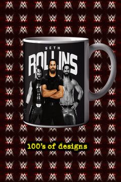 SETH ROLLINS 11oz Mug | Pro Wrestling | WWE Superstar | Merchandise