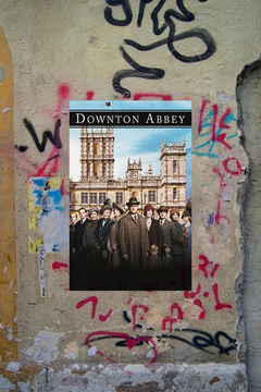 Downton Abbey Matthew Crawley Premium Gloss Poster | Vintage TV Show Design | Gift for Downton Abbey Fans